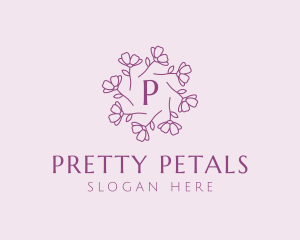 Flower Petal Garden logo design