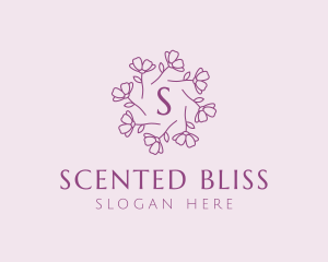 Fragrant - Flower Petal Garden logo design