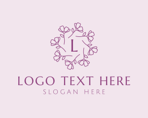 Flower Petal Garden Logo