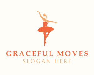 Ballet - Tutu Ballet Dancing logo design