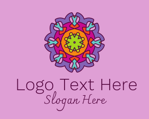 Coaster - Colorful Mosaic Decor logo design