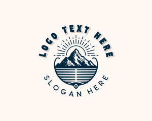 Adventure - Outdoor Adventure Hiking logo design