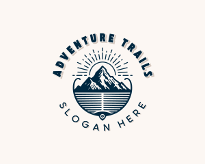 Outdoor Adventure Hiking logo design