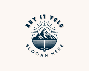 Mountaineer - Outdoor Adventure Hiking logo design