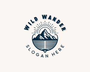 Adventure - Outdoor Adventure Hiking logo design