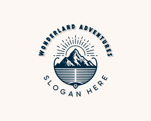 Outdoor Adventure Hiking logo design