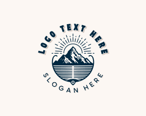 Outdoor Adventure Hiking Logo