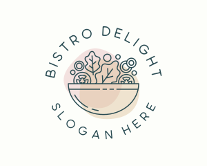 Salad Bowl Restaurant logo design