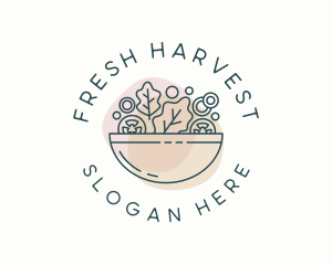 Salad Bowl Restaurant logo design