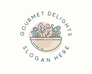 Salad Bowl Restaurant logo design