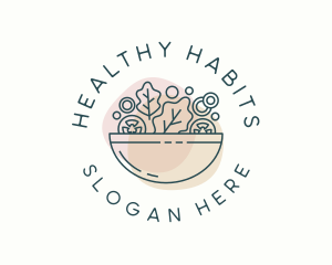 Salad Bowl Restaurant logo design