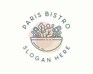 Salad Bowl Restaurant logo design