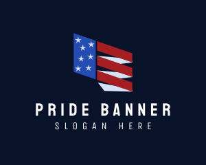 American State Flag logo design