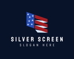 United States - American State Flag logo design