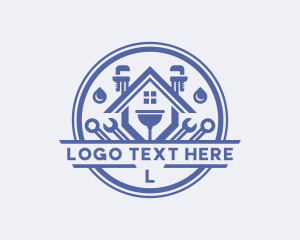 Plumber Repair Tools Logo