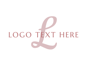 Elegant Cursive Boutique Logo