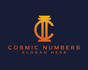 Concrete Construction Column logo design