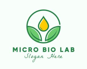 Herbal Oil Extract logo design