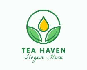 Herbal Oil Extract logo design