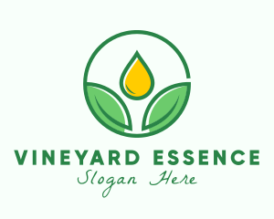 Herbal Oil Extract logo design