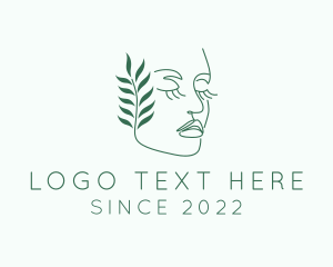 Girl - Eco Beauty Spa logo design