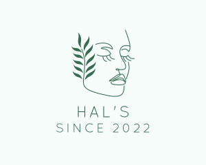 Facial - Eco Beauty Spa logo design