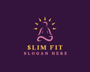 Sunrise Fitness Yoga  logo design