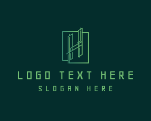 Financial - Modern Business Technology Letter H logo design