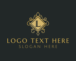 Lettermark - Golden Classy Lettermark logo design