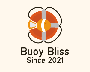 Life Buoy Fish logo design