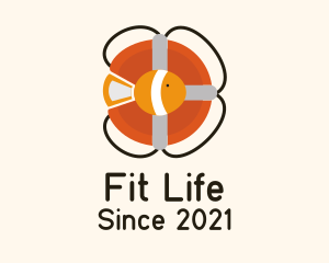 Life Buoy Fish logo design