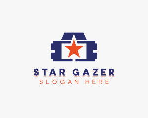 Camera Photography Star logo design