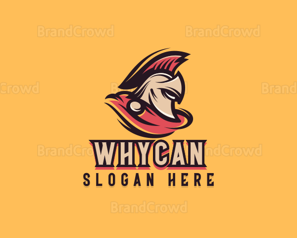 Game Spartan Warrior Logo
