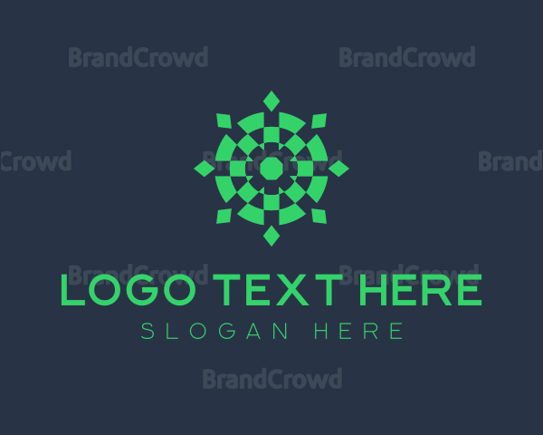 Geometric Abstract Target Logo