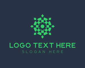 Shooting - Geometric Abstract Target logo design