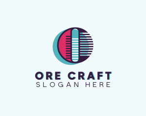 Creative Digital Letter O logo design