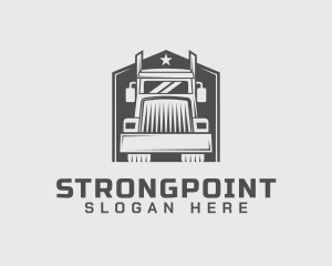 Distribution - Cargo Truck Company logo design