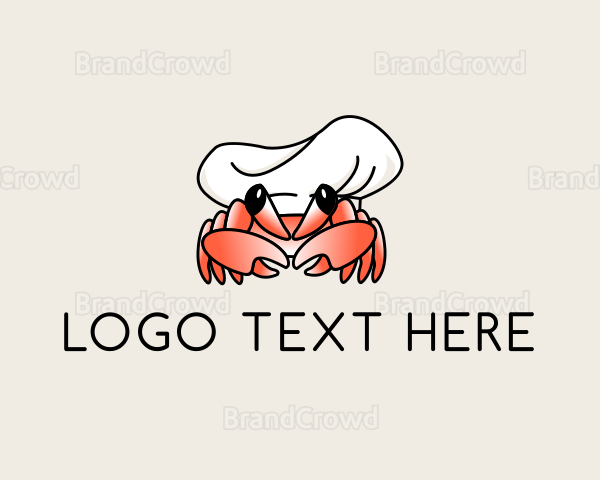 Crab Chef Hat Logo