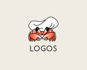 Eatery - Crab Chef Hat logo design