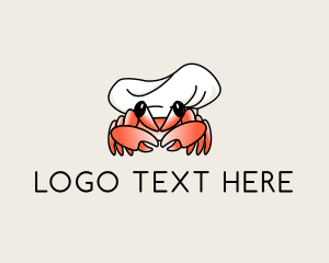 Chef - Crab Chef Hat logo design