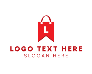 Bag - Bookmark Market Bag logo design