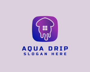 Drip - House Paint Drip logo design