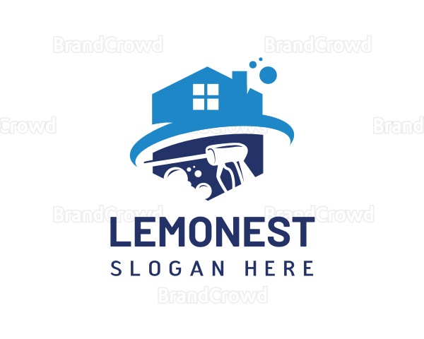 Home Disinfectant Pressure Washer Logo