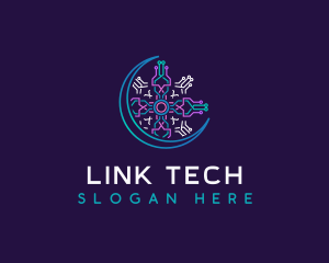 Digital Software Technology logo design