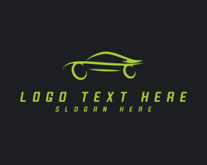 Car - Automobile Fast Car logo design