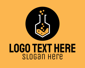 Laboratory Experiment Flask Logo