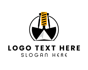 Contractor - Mountain Clamshell Construction logo design