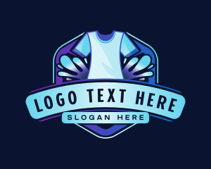 Textile - Tshirt Fashion Laundromat logo design