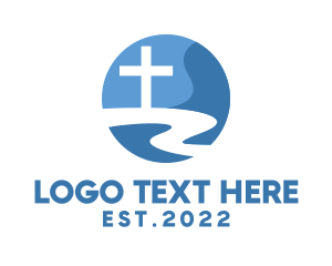 Nun - Religious Holy Church logo design