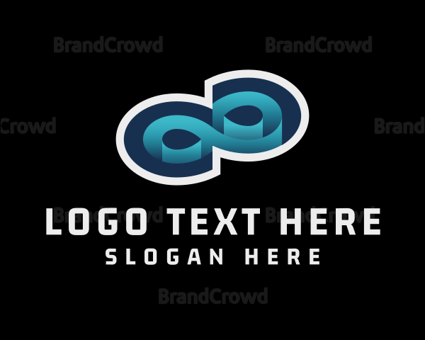 Spiral Gradient Loop Logo